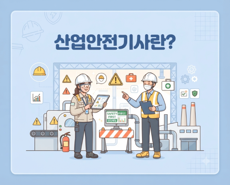 산업안전기사 총정리! 응시자격부터 시험일정·합격률·난이도까지 한눈에