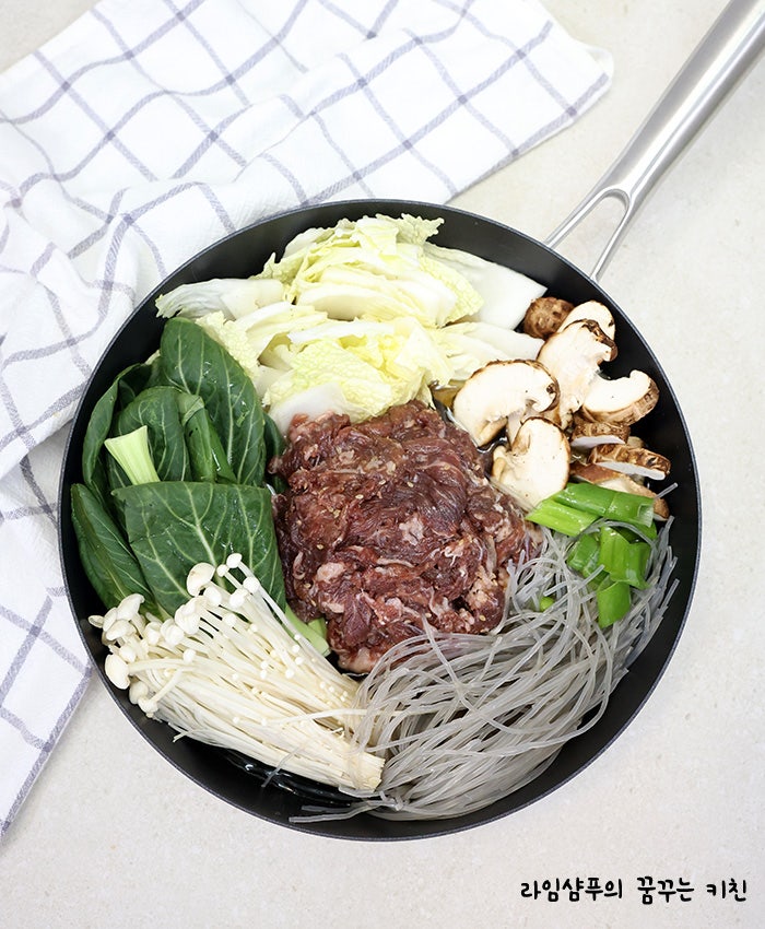알텐바흐 디펜더스 원 딥소테 프라이팬 후라이팬 추천 소불고기전골 소고기 버섯전골 레시....