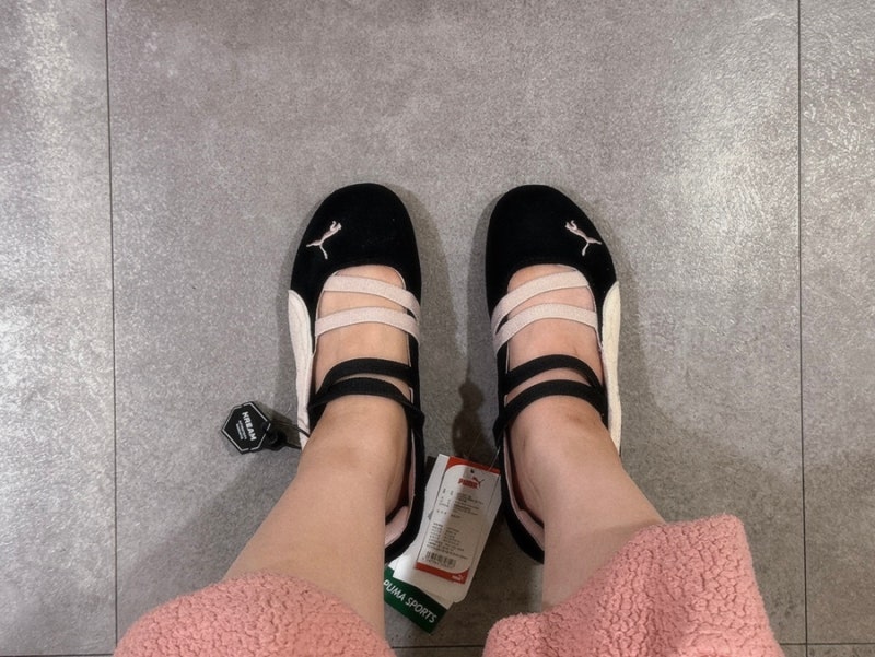 발레코어 치트키 푸마 스피드캣 발레 SD 블랙 모브 미스트(401287 02) 솔직 후기! (사이즈 팁/코....