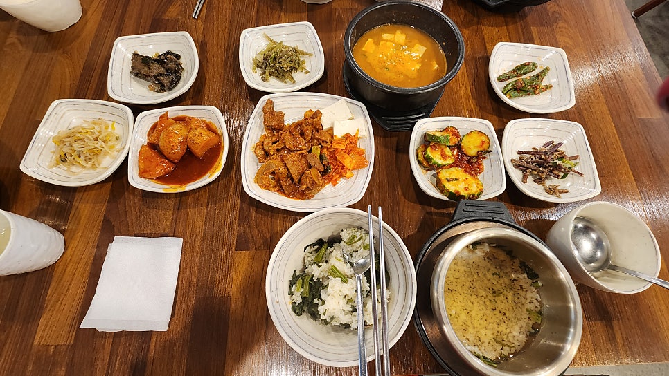 정선산들곤드레밥 사진 1