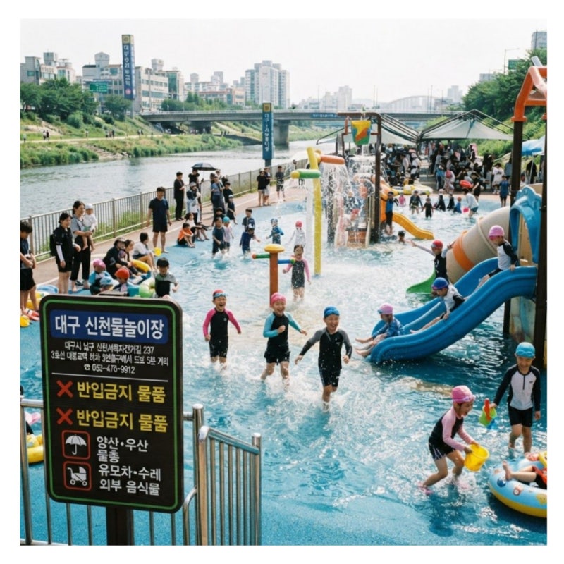 2026 대구 신천물놀이장 완벽정리｜개장일·요금·예약부터 대구 물놀이장 비교까지