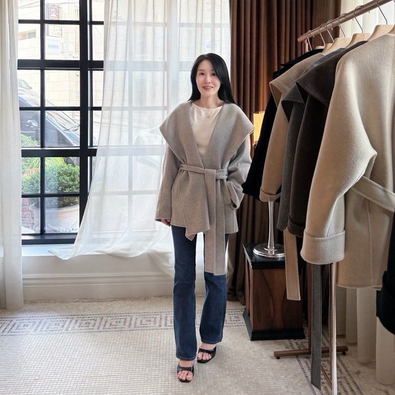 UMER 유메르 | 26FW 코트 팝업 입어보기 (잔느, 로우, 모엘, 로에, 앤디, 일레노아 후드, 켈리, 에....