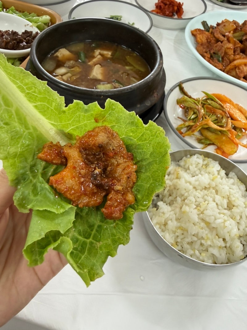 [삼척] 맹방해수욕장 근처 로컬맛집 ‘남이네식당’