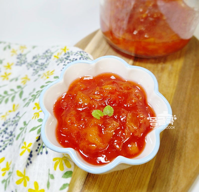 천도 복숭아 잼 만드는 법 맛없는 천도복숭아 활용 레시피