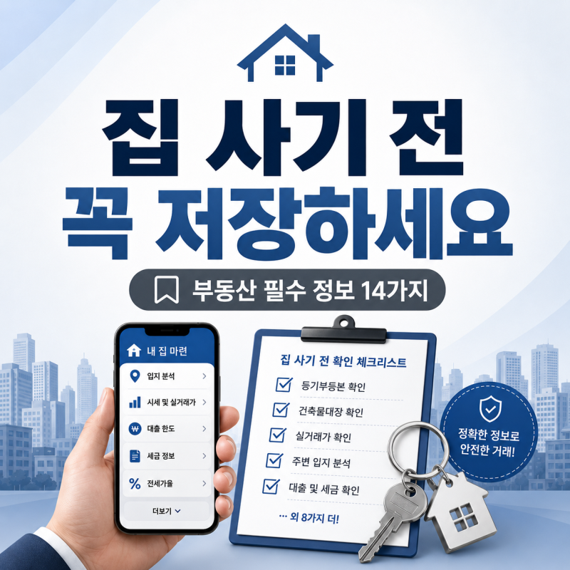 집 사기 전 꼭 저장! 부동산 필수 사이트·전화번호 14가지 총정리