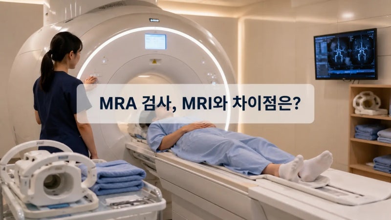 MRA 검사, MRI와 차이점은? 조영제·금식까지 한눈에