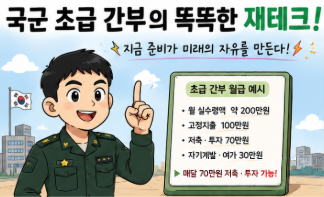 초급간부의 재테크 필수선택!!![간부적금]