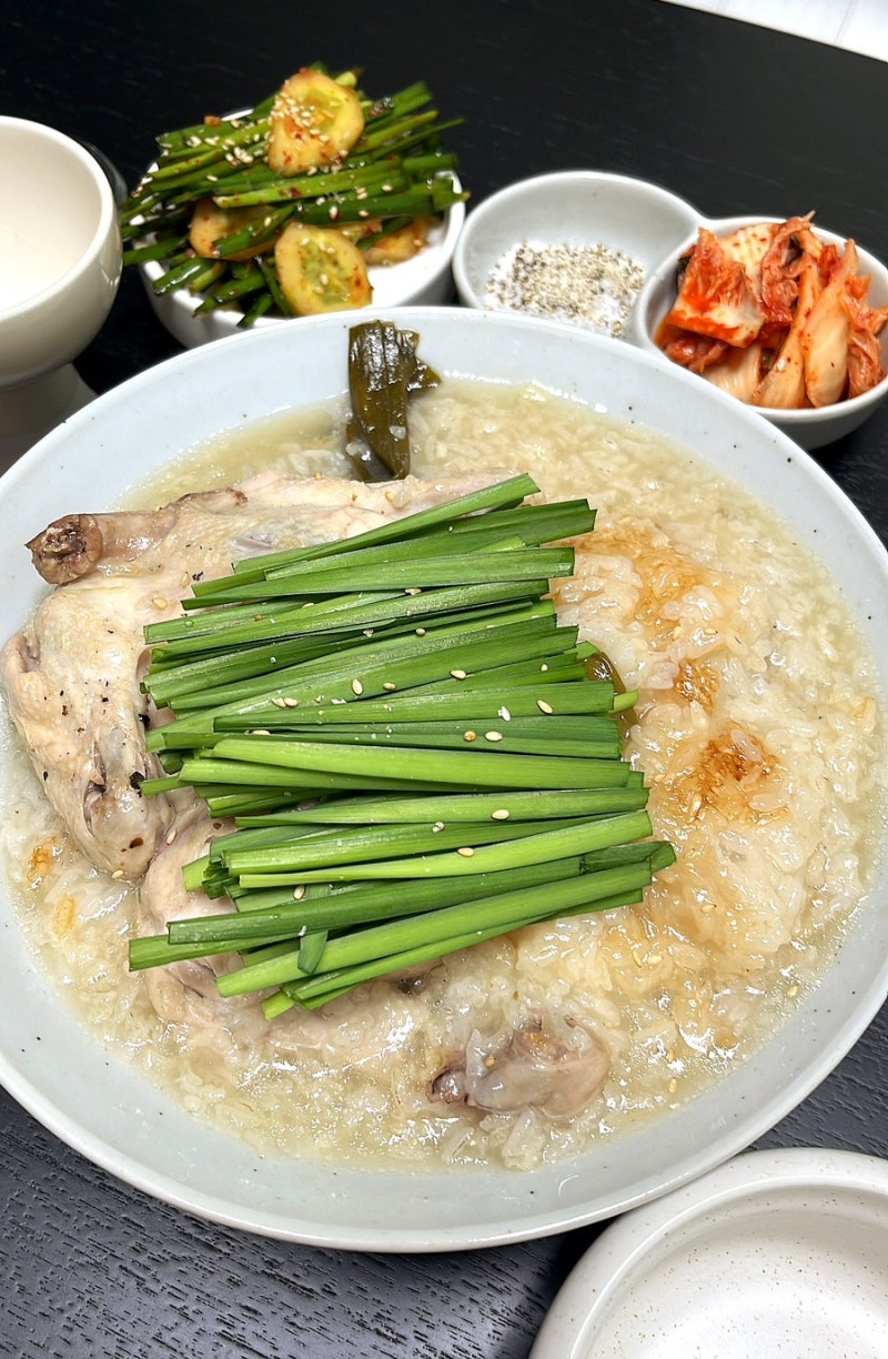 [초복, 복날 음식] 초복 간편 누룽지 삼계탕 끓이는 법, 압력밥솥 삼계탕 레시피