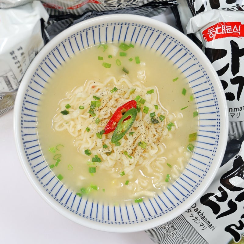 진한 국물이 끝내주네, 오뚜기 동대문 닭한마리칼국수 라면 제대로 즐기는 법