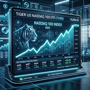TIGER 미국나스닥100 ETF 주가 배당금 분배금 관련