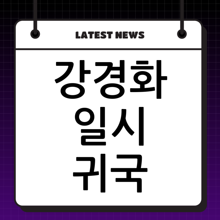 한미 주요 현안 조율 위해 전격 '<b>강경화 일시 귀국</b>', 그 의미와... 