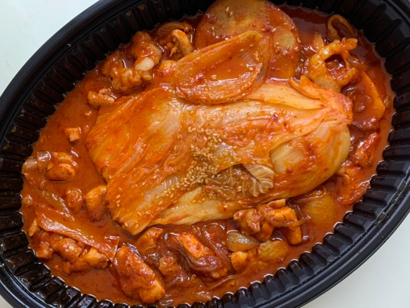 두찜 실비한우곱찜닭ㅣ실비한우곱창 맵기 매운맛 단계
