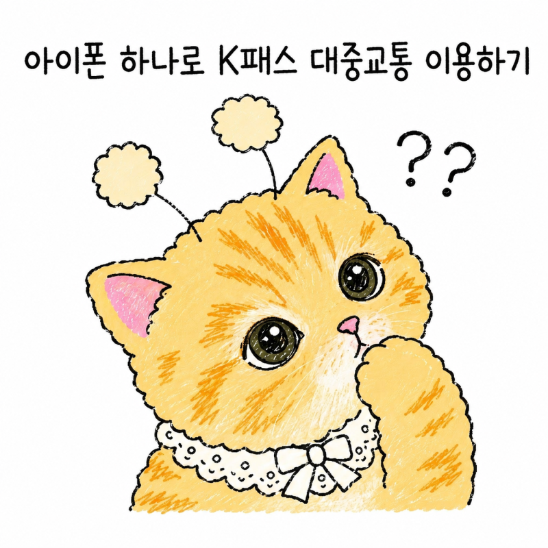 아이폰 하나로 K패스 대중교통 이용하기, 모바일티머니 등록부터 태그까지