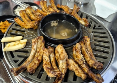 수지구청 술집 고민 끝! 용인쪽갈비 끝판왕 수암골 쪽갈비마을 후기