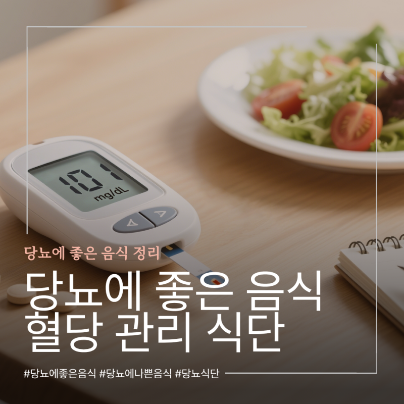당뇨에 좋은 음식과 나쁜 음식 꼭 알아야 될 식단 관리법