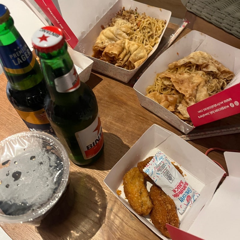 [발리] 신혼여행 1일차, 발리 입국·사누르 호텔·Mie Gacoan 그랩배달