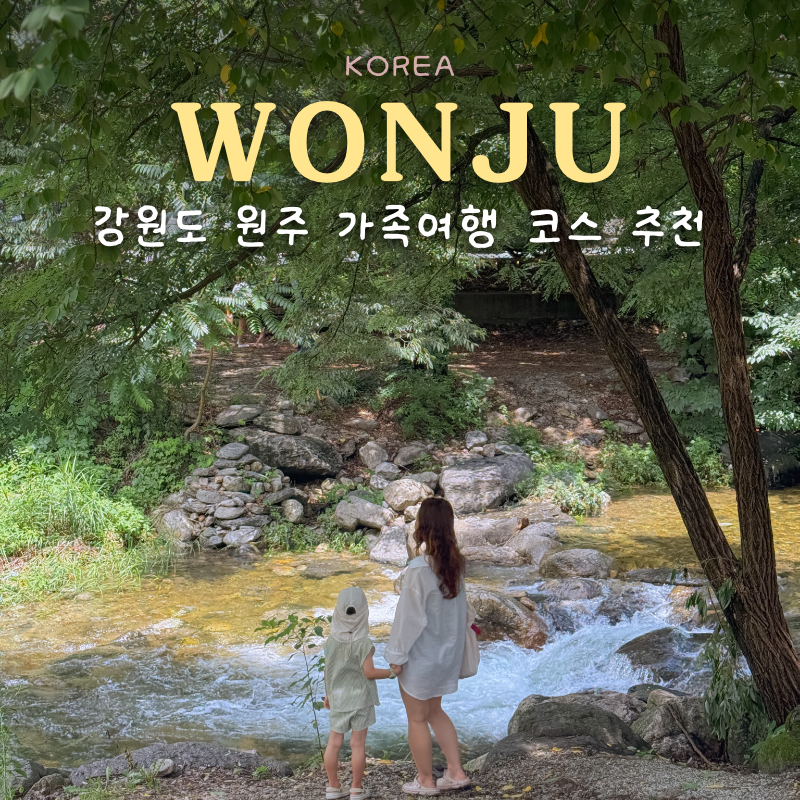 강원도 원주 가볼만한곳 아이랑 가족여행 추천 코스