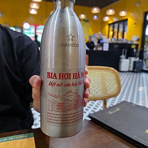 나트랑 깜란 맛집 엠어이 메뉴 비아허이 하노이 생맥주