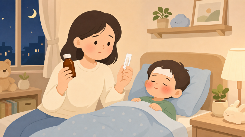 시럽 먹였는데 해열제 좌약까지 넣어도 되나요? — 약사가 정리한 아세트아미노펜 중복 주의