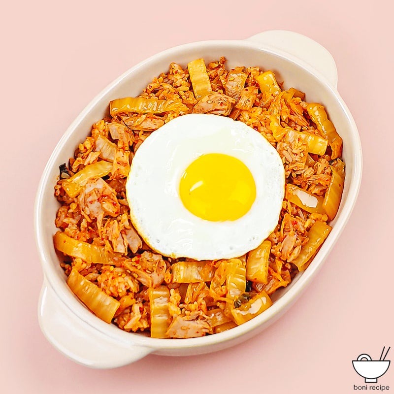 참치 김치볶음밥 레시피