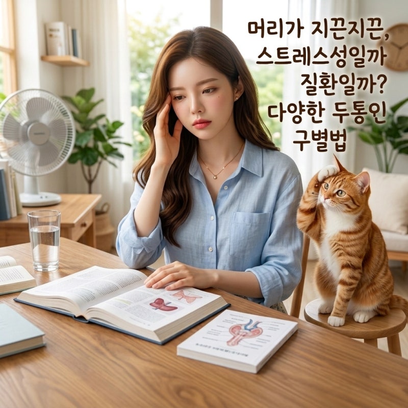 머리가 지끈지끈, 스트레스성일까 질환일까? 다양한 두통원인 구별법