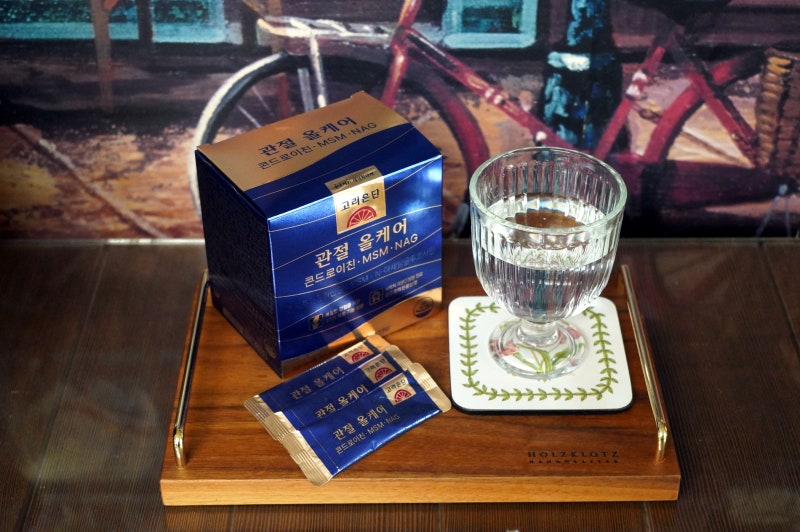 고려은단 관절올케 콘드로이친과 함께 챙기는 관절건강