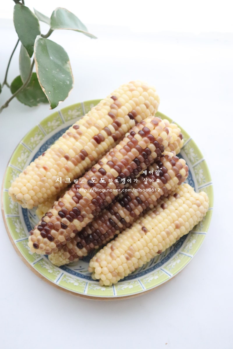 냉동 옥수수 찌는법 찌기 촉촉하게 찌는 방법 해동 없이 바로