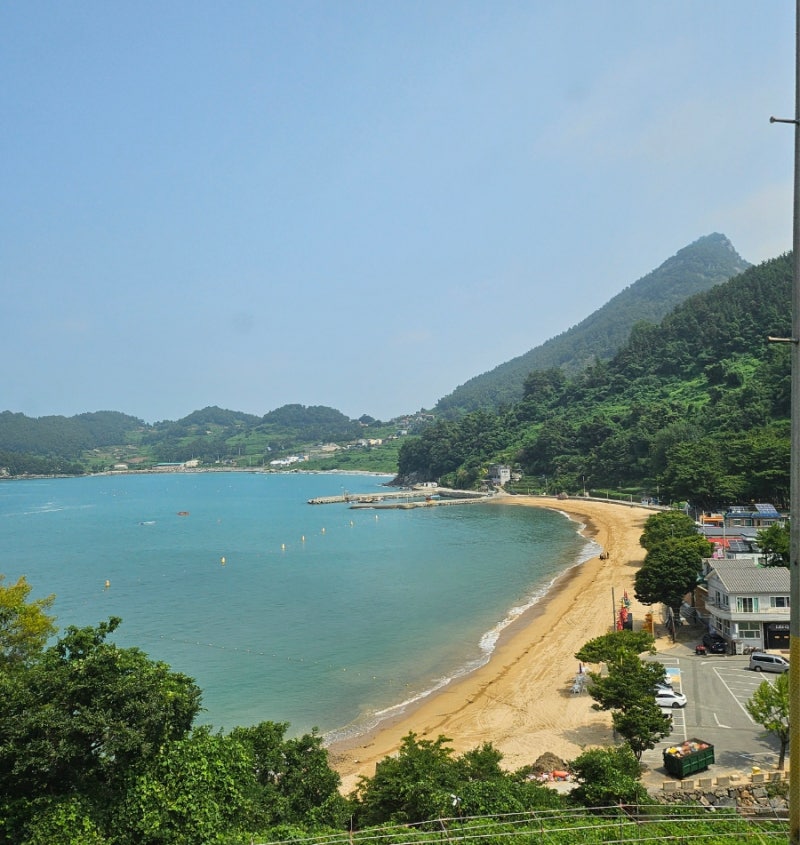 남해군 남면 사촌해수욕장 유료 차박지 2일차/항촌마을/농어 낚시