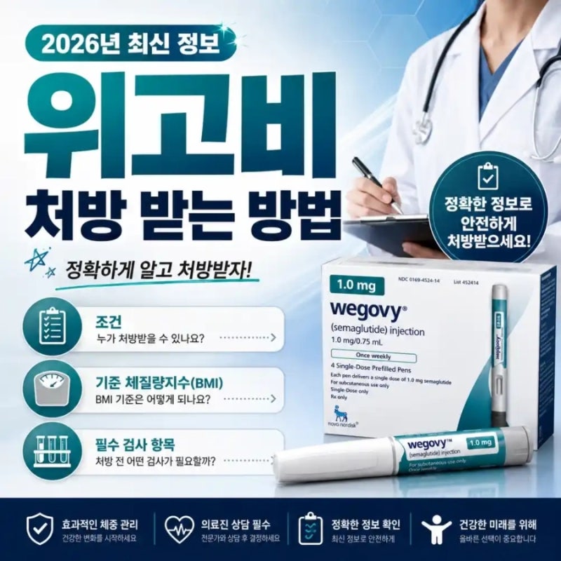 2026 최신판! 위고비 처방 병원 직접 가보고 알게 된 충격 진실 (BMI 기준, 피검사 비용)