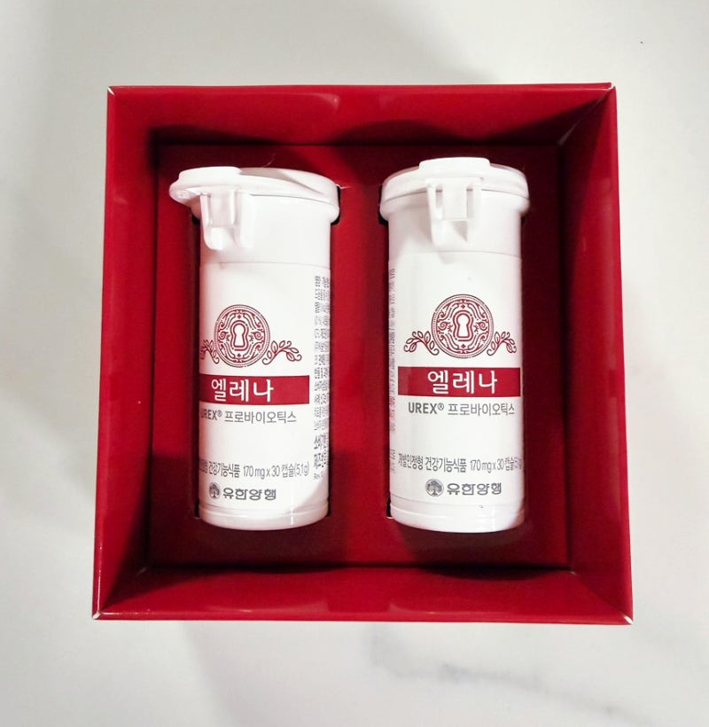 내돈내산 유한양행 엘레나 질유산균 UREX 프로바이오틱스 여성 질유산균 먹어본 솔직 후기