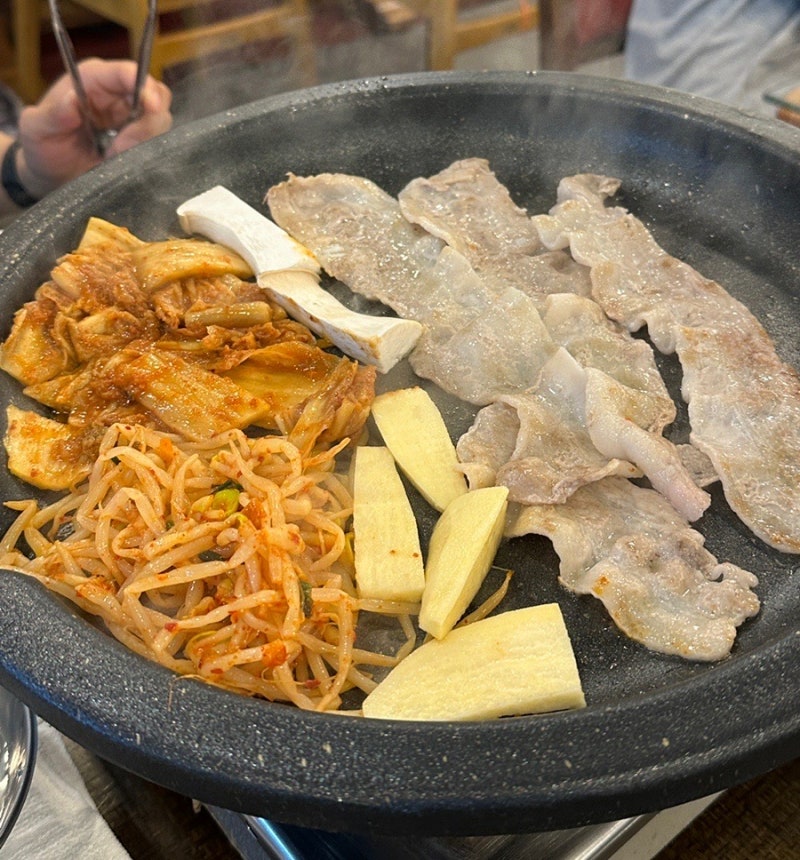 순천 삼겹살맛집 조례동맛집 옛날삼겹살 냉삼 삼합 현지인추천