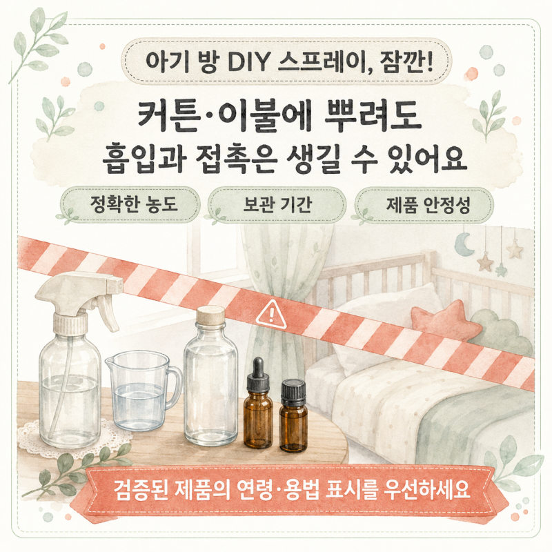 화학 성분 없는 아기 방 천연 모기 퇴치제 DIY 가이드
