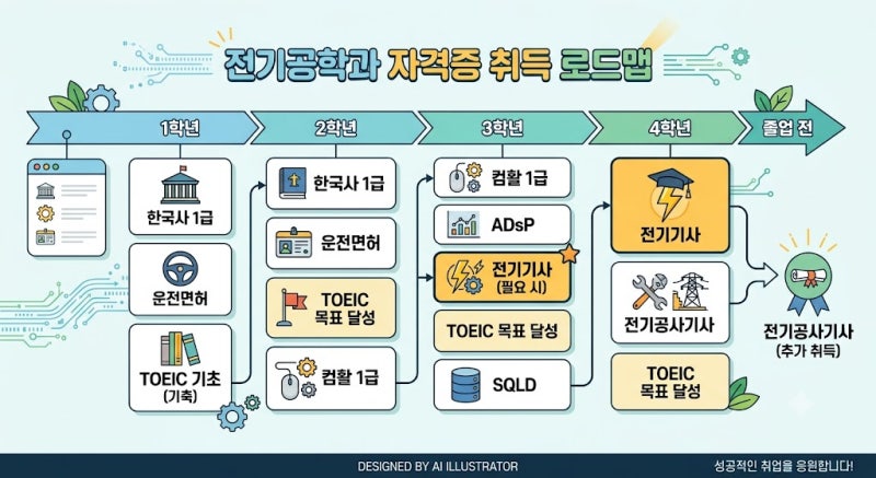 전기공학과 자격증 추천 총정리 | 공기업·대기업 목표별