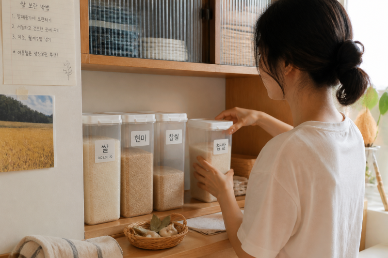 한여름 쌀통 관리법, 벌레 안 생기게 보관하는 요령