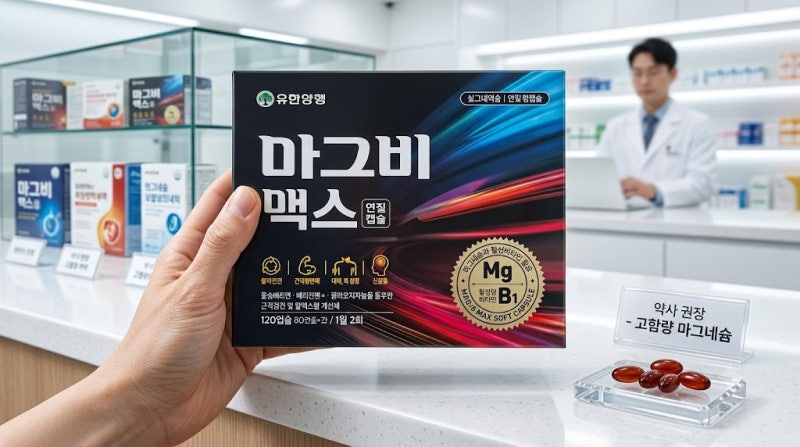마그비맥스 효과 있을까? 눈 떨림과 피로에 지친 남편 위해 고른 이유