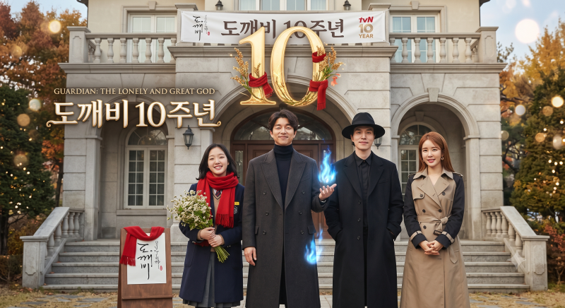 Goblin 10th Anniversary Trip: Kim Go-eun and Gong Yoo's Reunion After 10 Years