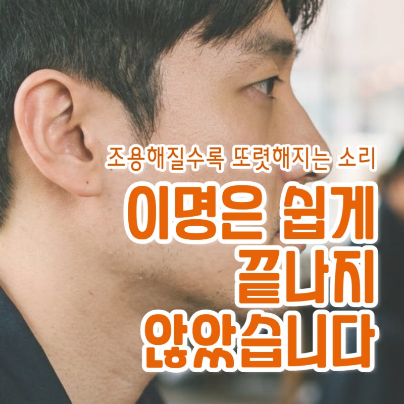 귀에서 웅웅 거리는 소리, 밤마다 멈추지 않고 들렸던 이유