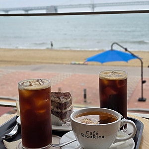 부산 광안리 오션뷰 카페 리코리카 힐링하기 좋은 내돈내산 후기