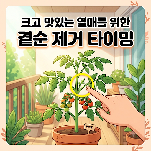 방울토마토 곁순 제거 시기 실패 없는 핵심 기준 정리