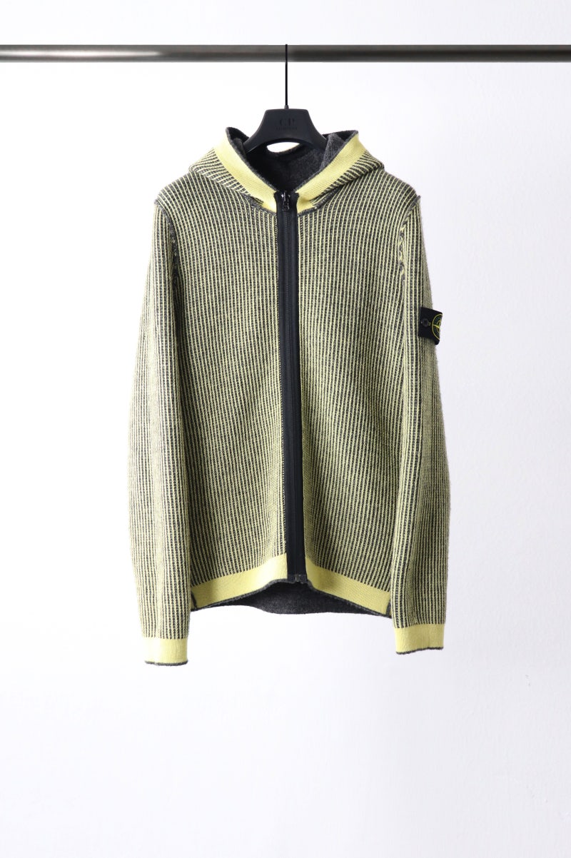 스톤아일랜드 리버시블 후드 니트집업 L사이즈 578D1 REVERSIBLE HOODED KNIT ZIPUP