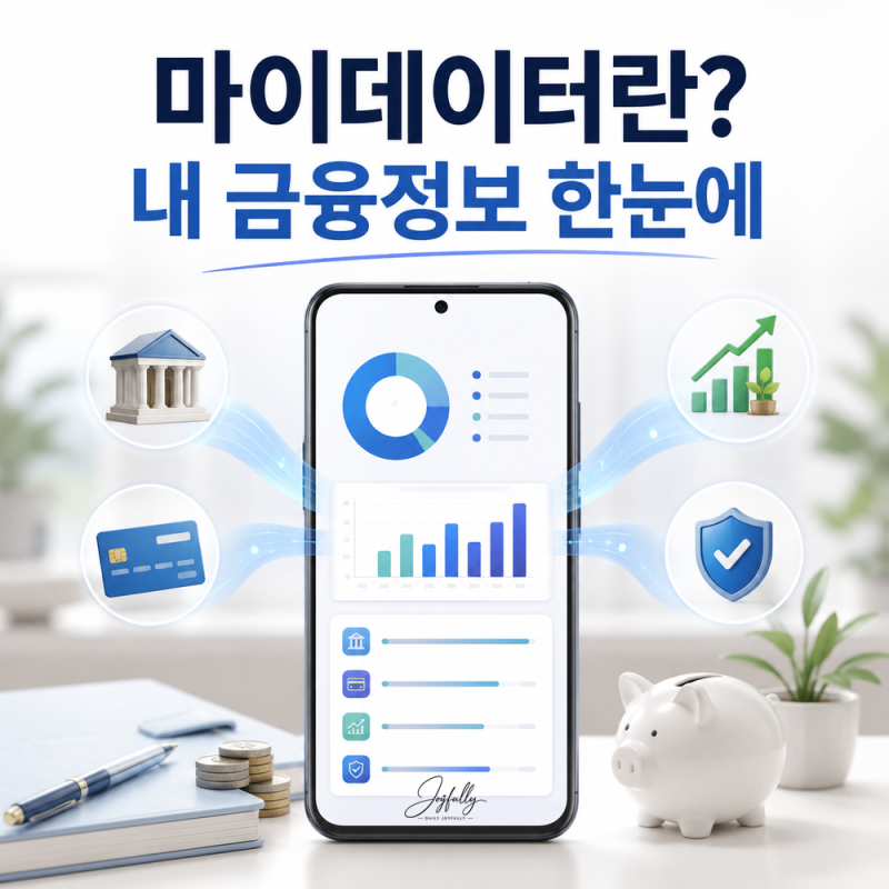 마이데이터란? 서비스 활용법과 마이데이터 2.0 달라진 점