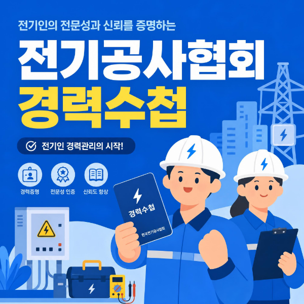 전기공사협회 경력수첩 발급조건, 비전공자 전기산업기사 응시자격으로 초급 준비하기
