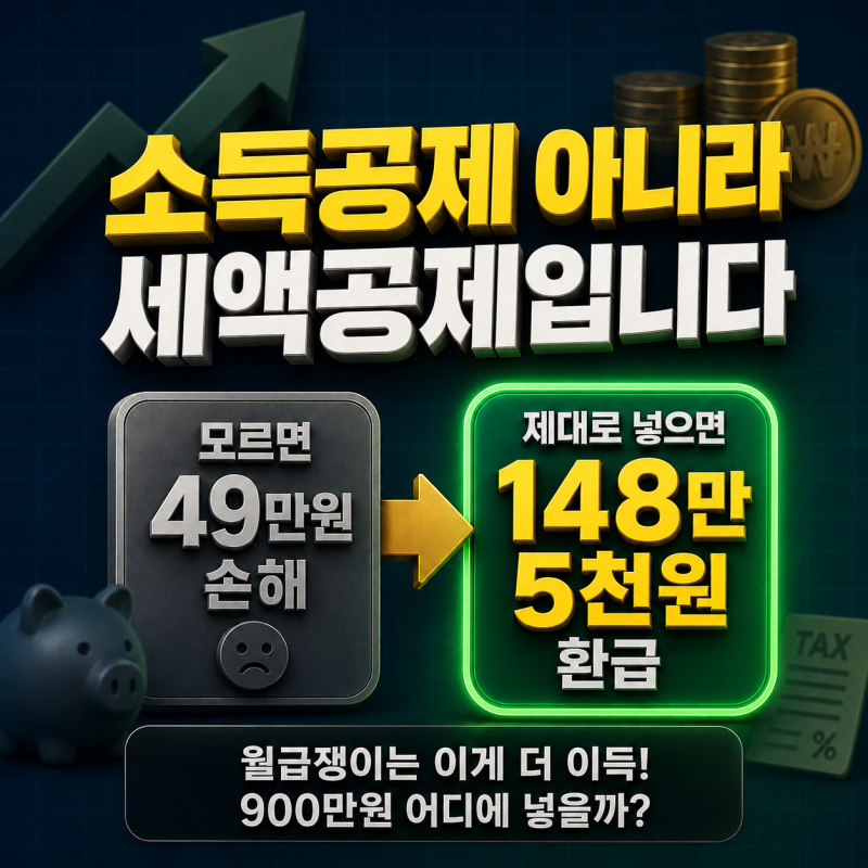 소득공제용 연금저축, 사실 소득공제 아닙니다 (2026년 세액공제 총정리)