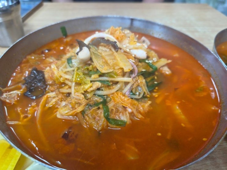 대구 3대 짬뽕 <b>대동</b>반점 내돈내산, 중독성 있는 짬뽕 군만두 후기