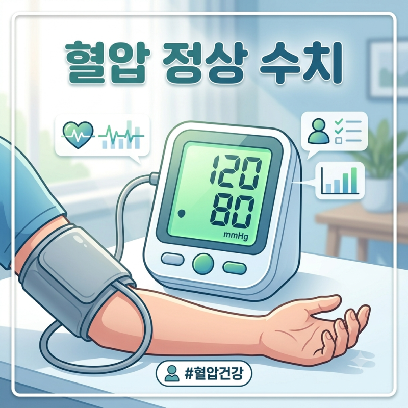혈압정상수치 관리 기준과 저혈압수치 위험한 경우