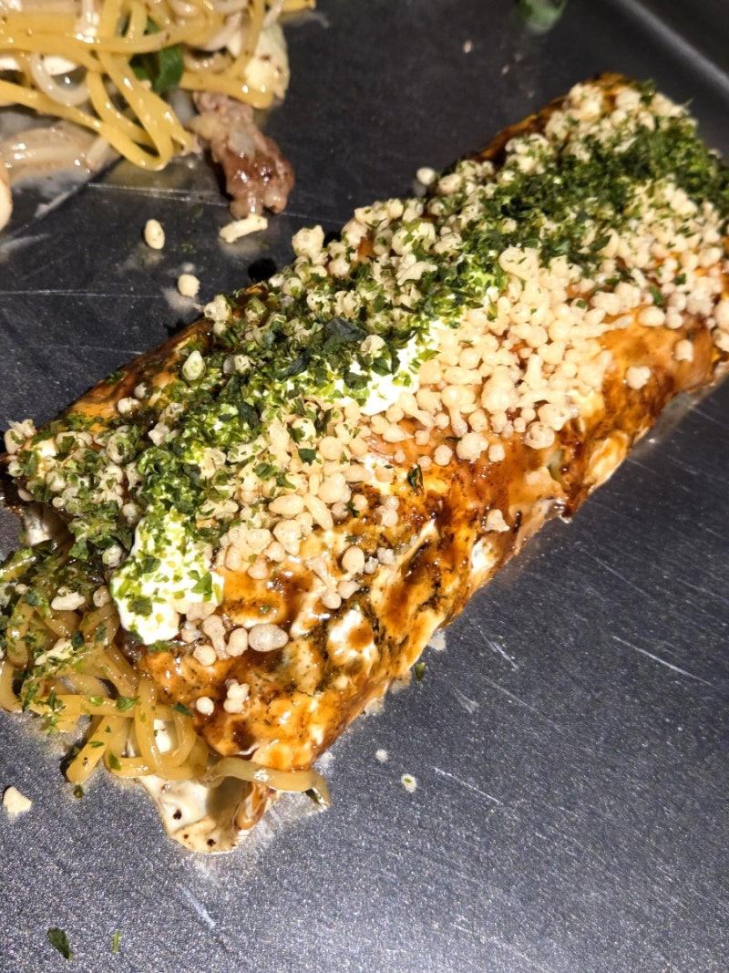 서울숲 오꼬노미야끼, 야끼소바 맛집 : 오시 블랙 성수-위치, 영업시간, 웨이팅, 메뉴추천, 내....