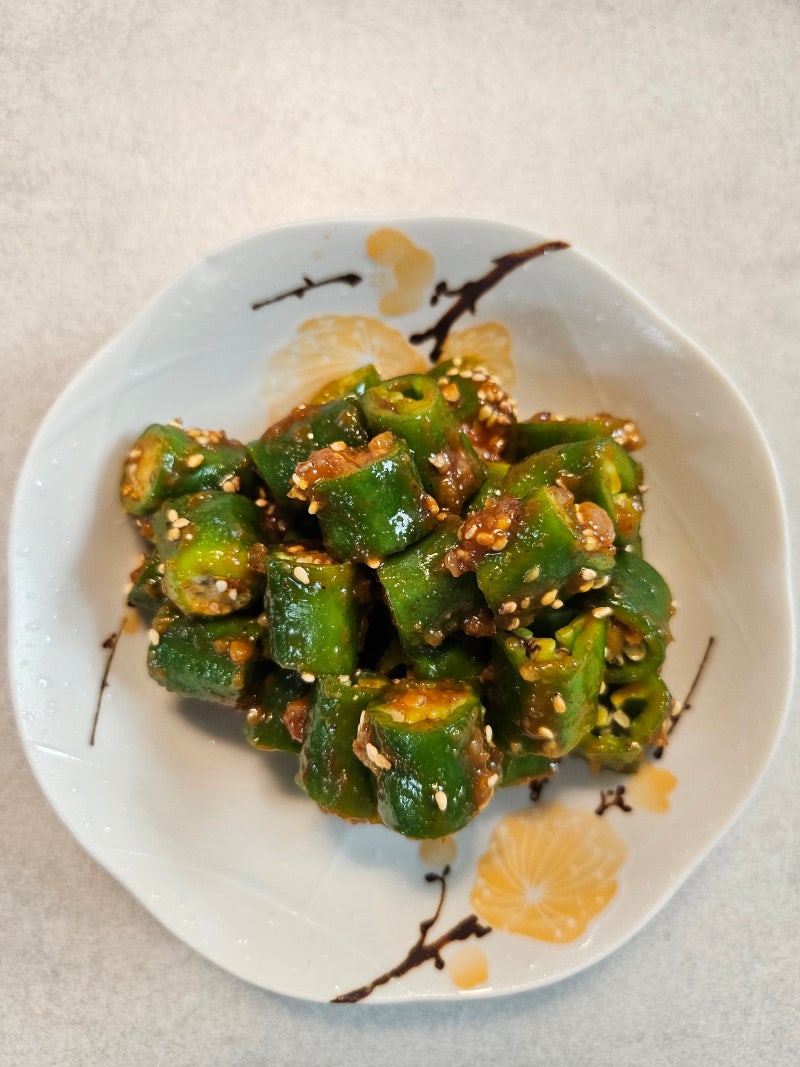 아삭이 고추 된장 무침 만드는 법, 5분 완성 여름 밑반찬