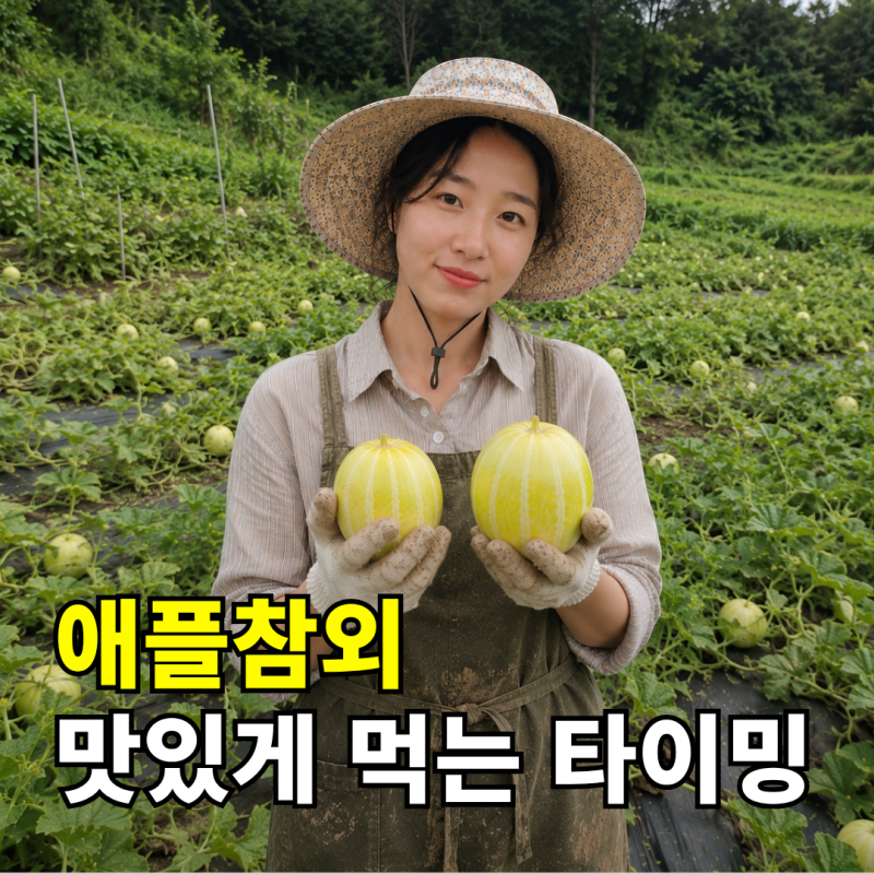 "애플참외 후숙해야 할까?" 맛있게 먹는 꿀팁