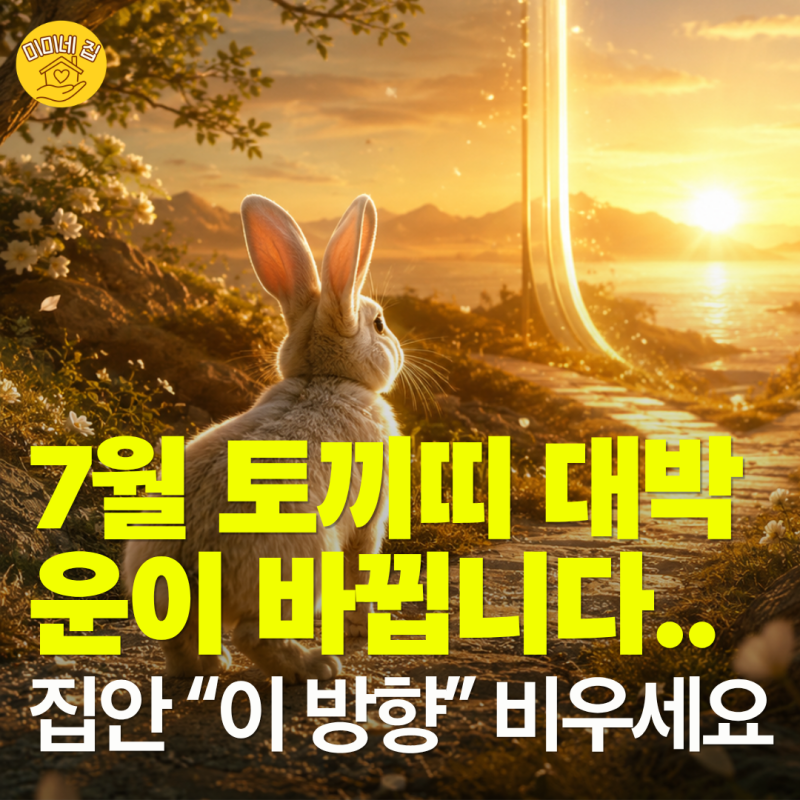 87년생 토끼띠 남편, 7월에 "이것" 정리했더니 하루 계약 문의 9건 터졌습니다