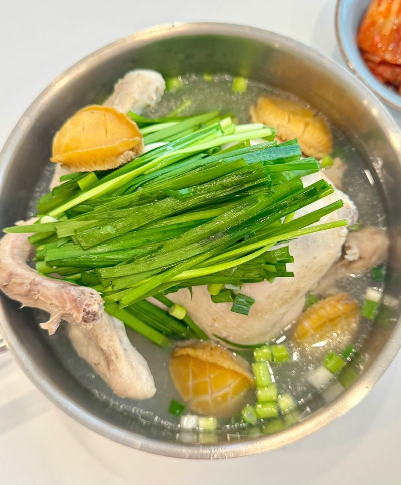삼계탕 끓이는법 레시피 냄비로 간단하게 찹쌀넣고 닭죽까지